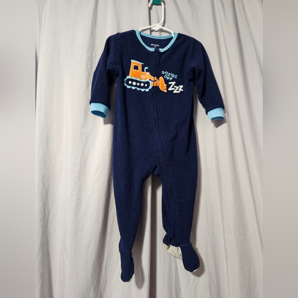 "Dozing Off"‎ Fleece Footed Pajamas